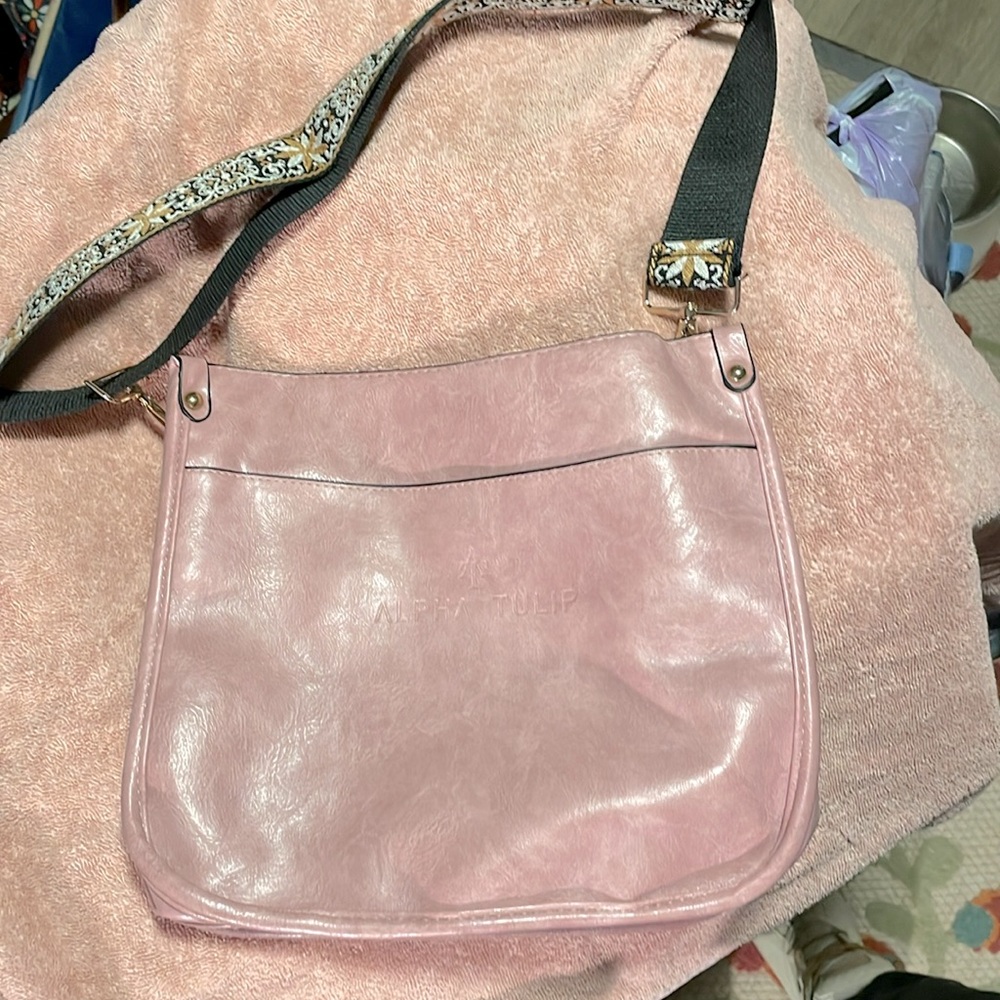Alpha Tulip hoBo bag- crossbody